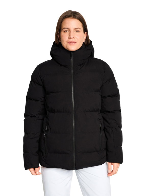 Ziener Winter Ski Jacket Trava-Z (waterproof, windproof, snow skirt) 2025 black ladies
